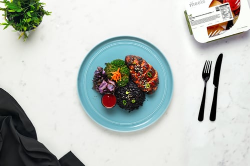 Firecracker Chicken, Broccoli and Cabbage