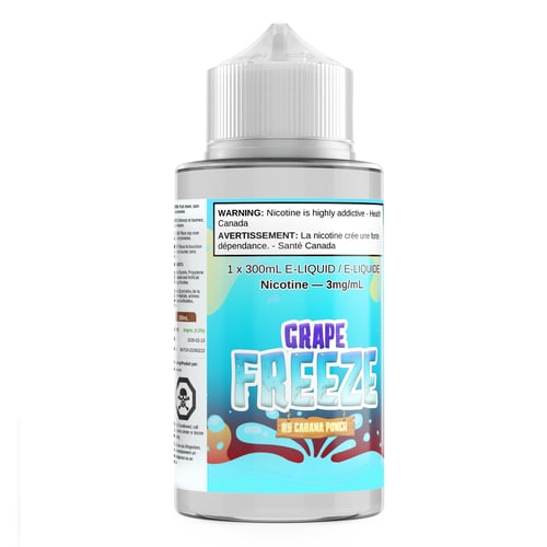 Grape Freeze - Cabana Punch | DashVapes