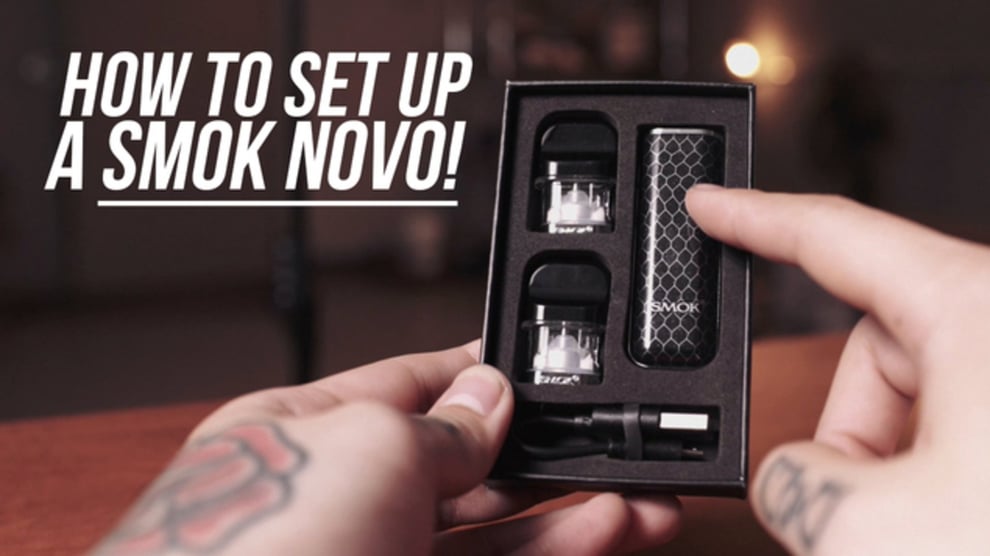 How to set up a Smok Novo!