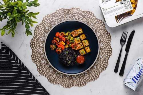 Korean Roasted Tofu & Veggie Medley