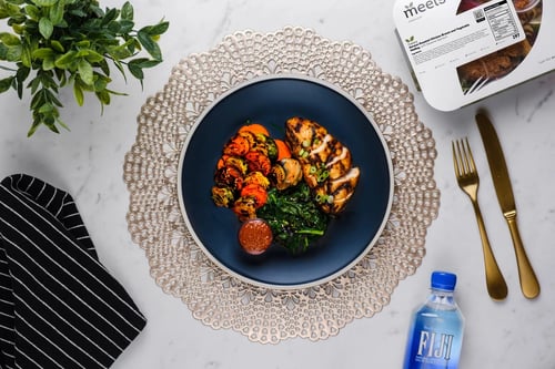 Korean Roasted Organic Chicken & Veggie Medley