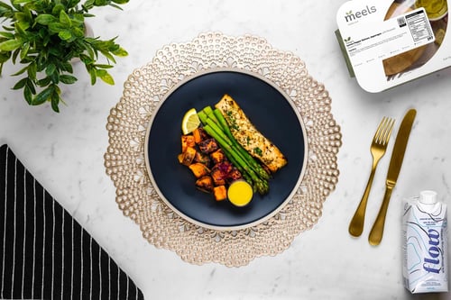Lemon Pepper Atlantic Salmon & Green Medley