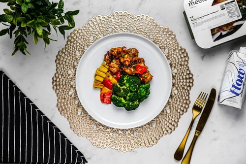 Mongolian Chicken, Peppers & Corn