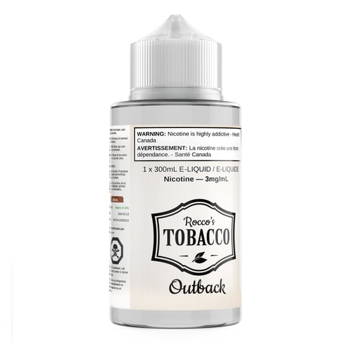 Outback - Roccos Tobacco | DashVapes