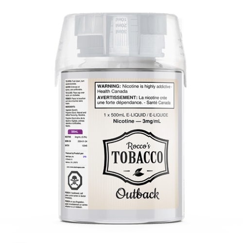 Outback - Roccos Tobacco | DashVapes