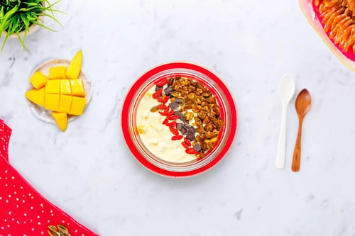 Passion Fruit & Mango Parfait