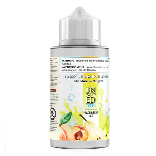 Peach and Pear Ice - Unsalted Ice | DashVapes