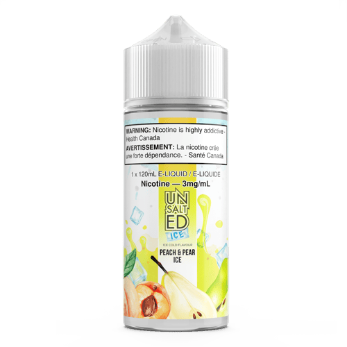 Peach and Pear Ice - Unsalted Ice | DashVapes