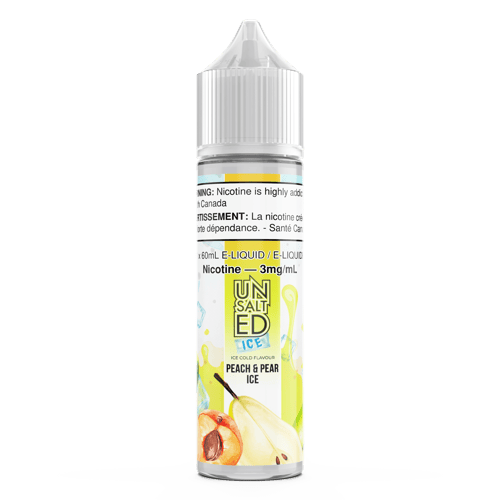 Peach and Pear Ice - Unsalted Ice | DashVapes