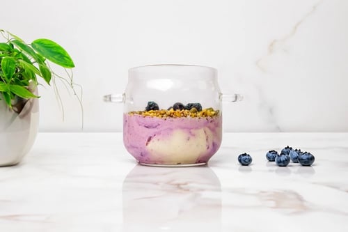 Peanut Butter & Blueberry Parfait