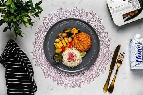 Chimichurri Chickpeas and Mixed Vegetables