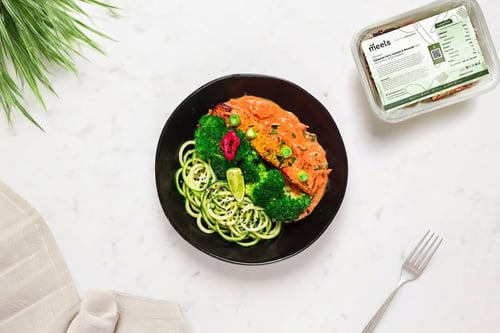 Coconut Curry Salmon & Broccoli