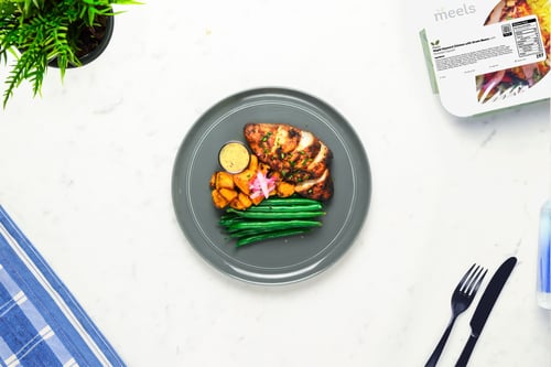 Maple Mustard Chicken & Green Beans
