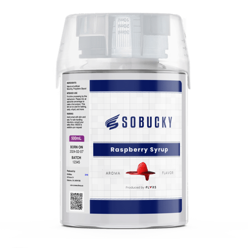 Raspberry Syrup - Sobucky Super Aromas | FLVRS