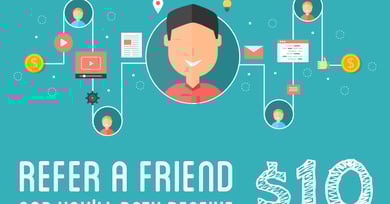 Refer a Friend and You'll Both Receive $5!