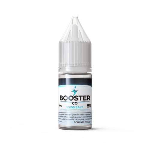 Salt Nicotine Booster Shot 20mg 50 VG 50 PG - Booster Co
