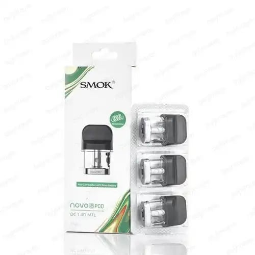 Smok Novo 2 Replacement Pods (1.4Ω DC MTL)