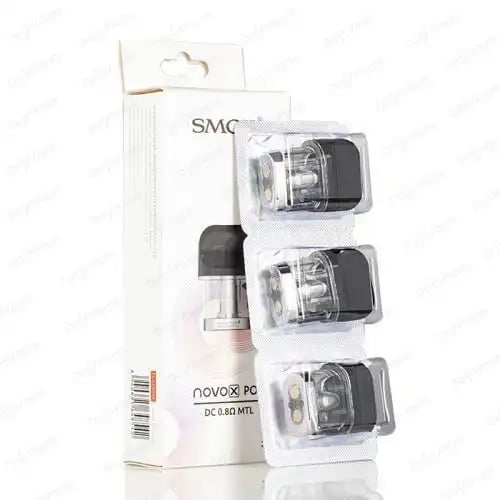Smok Novo X Replacement Pods (0.8Ω Mesh) | DashVapes