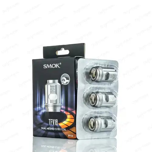 Smok TFV18 Replacement Coils (0.15Ω Dual Meshed) by Smok