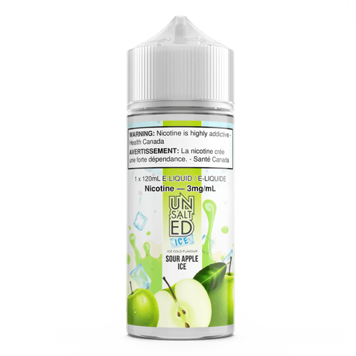 Sour Apple Ice - Unsalted Ice | DashVapes