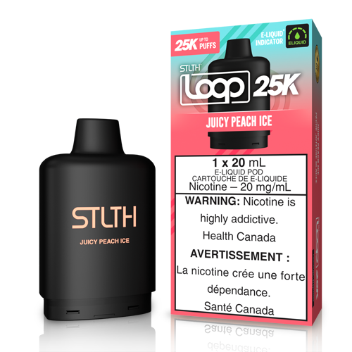 STLTH Loop 25K Pods (Juicy Peach Ice) DashVapes