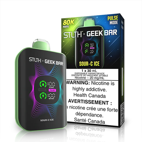 STLTH X Geek Bar Disposable Vape (Sour C Ice) by STLTH