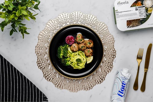 Swedish Meatballs & Roasted Broccoli