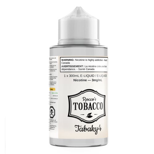 Tabaky4 - Roccos Tobacco | DashVapes