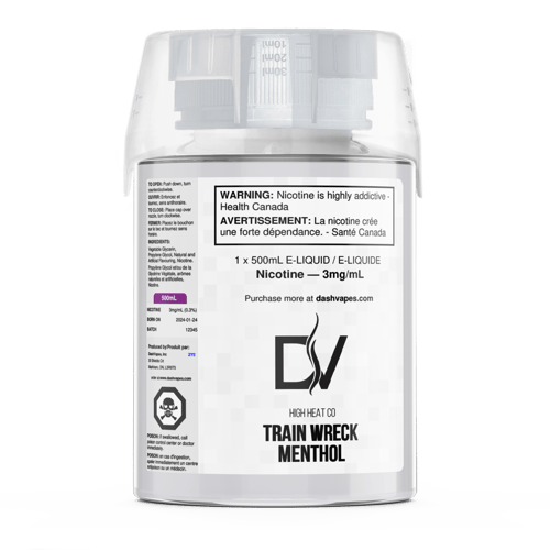 Train Wreck Menthol - High Heat Co | DashVapes