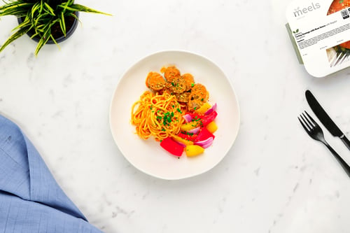 Turkey Sausage & Creamy Rose Sauce
