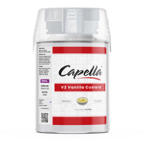 V2 Vanilla Custard - Capella Flavors | FLVRS