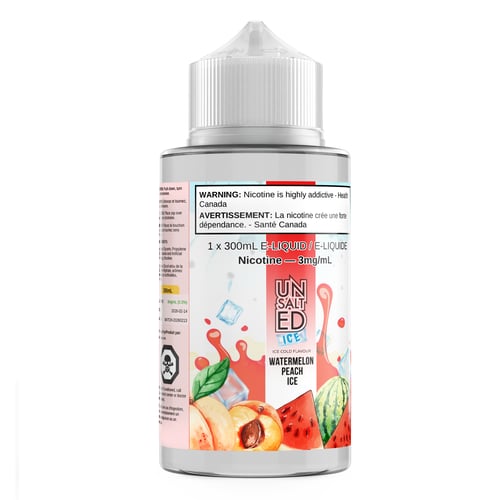 Watermelon Peach Ice - Unsalted Ice | DashVapes