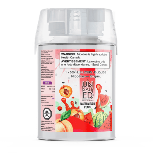 Watermelon Peach - Unsalted | DashVapes