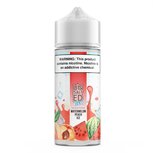 Watermelon Peach Ice - Unsalted Ice | DashVapes
