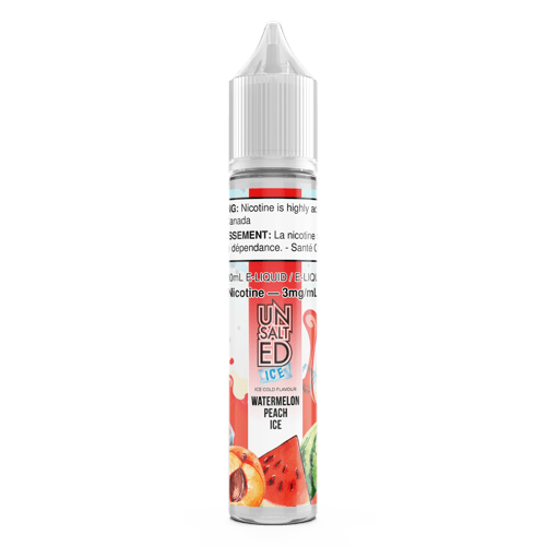 Watermelon Peach Ice - Unsalted Ice