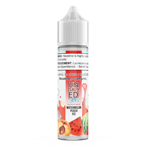Watermelon Peach Ice - Unsalted Ice | DashVapes