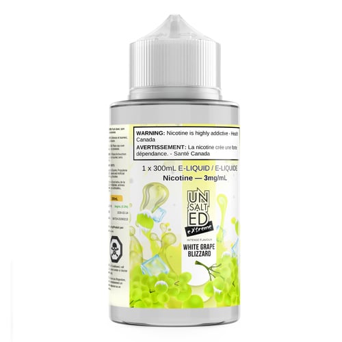 White Grape Blizzard - Unsalted Extreme | DashVapes