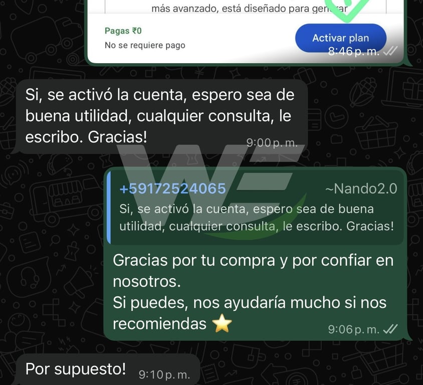 Testimonio de cliente