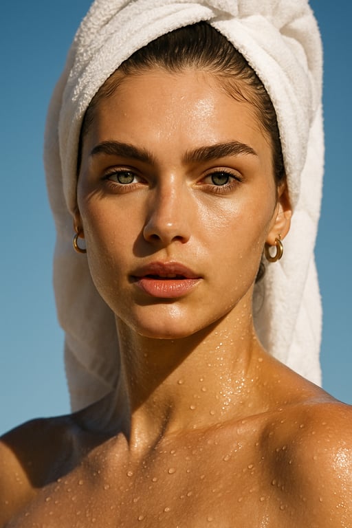 Summer Outdoor Model Shoot Prompt