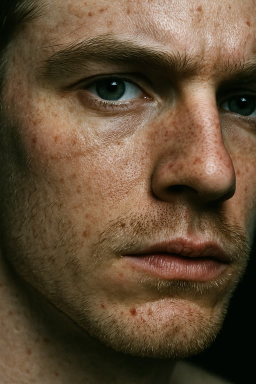 Generate hyper-realistic skin texture in AI portraits