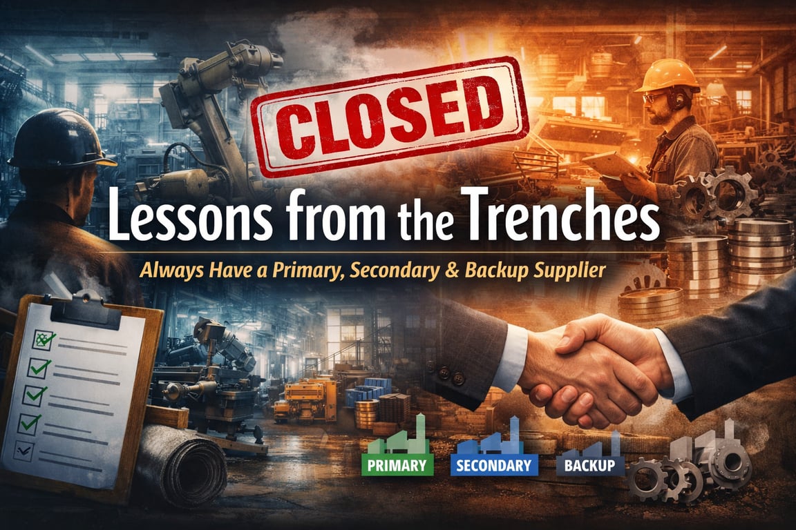 The Dangers of Relying on a Single Supplier