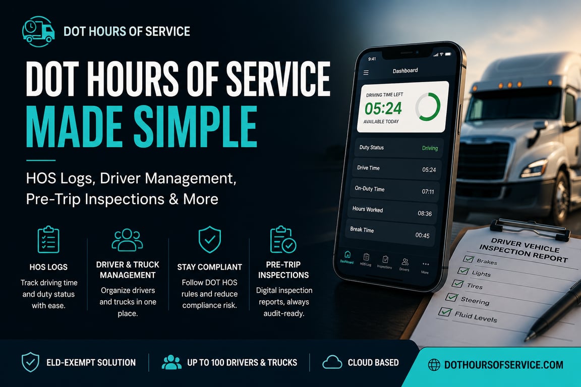 DOT Hours of Service Software