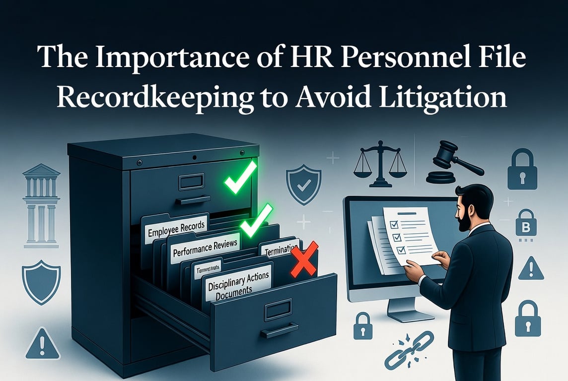 Record Keeping to Avoid Litigation in HR Personnel Issues