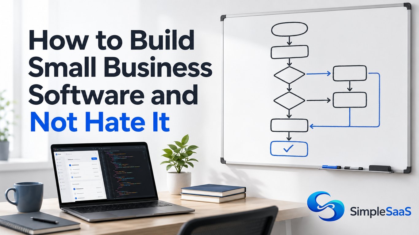 How to Build Small Business Software and Not Hate It