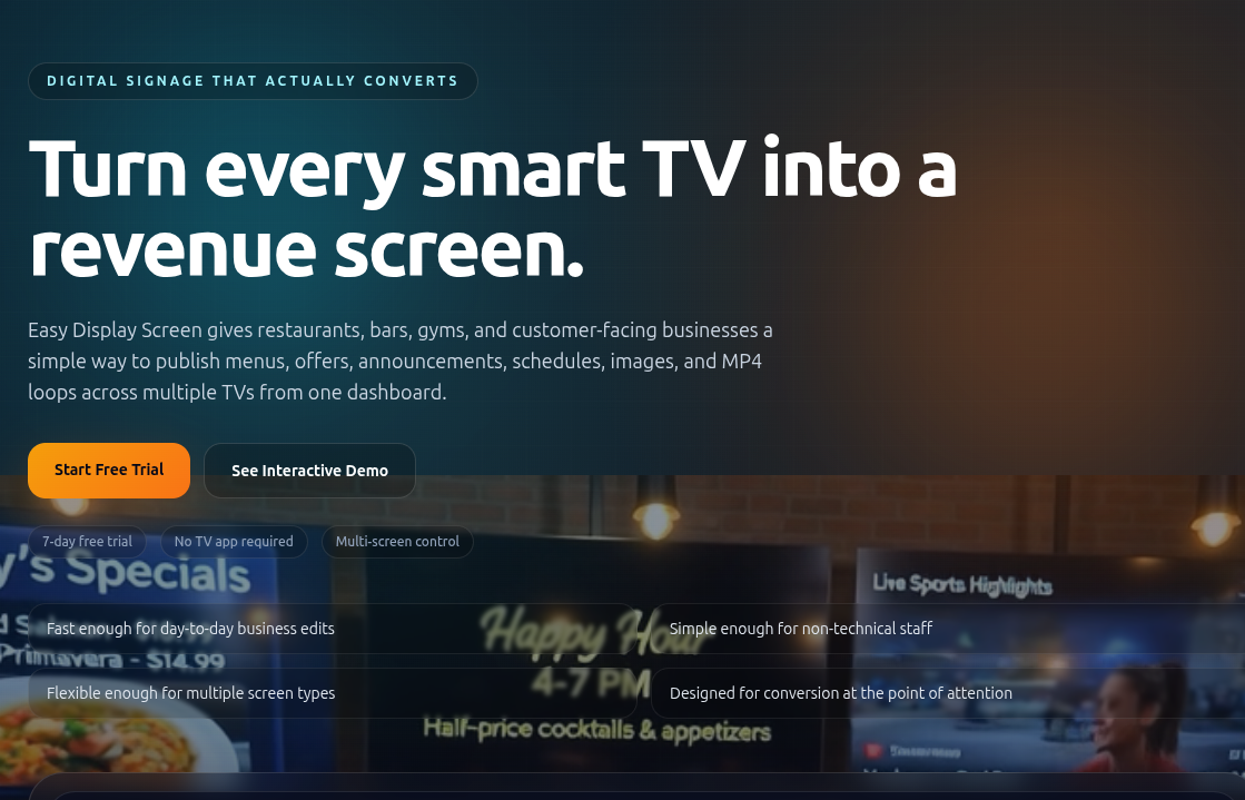 Easy Display Screen screenshot 1