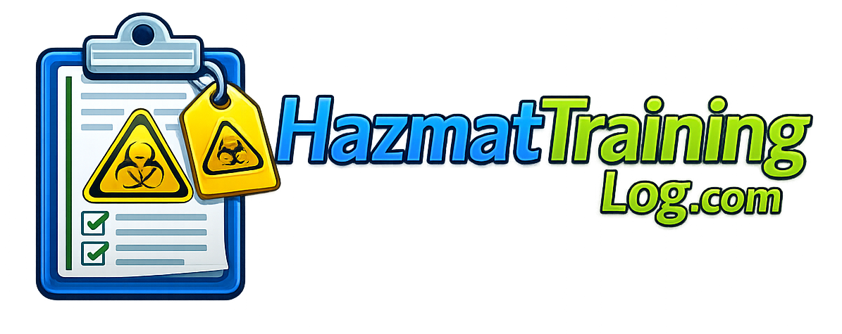Hazmat Training Log