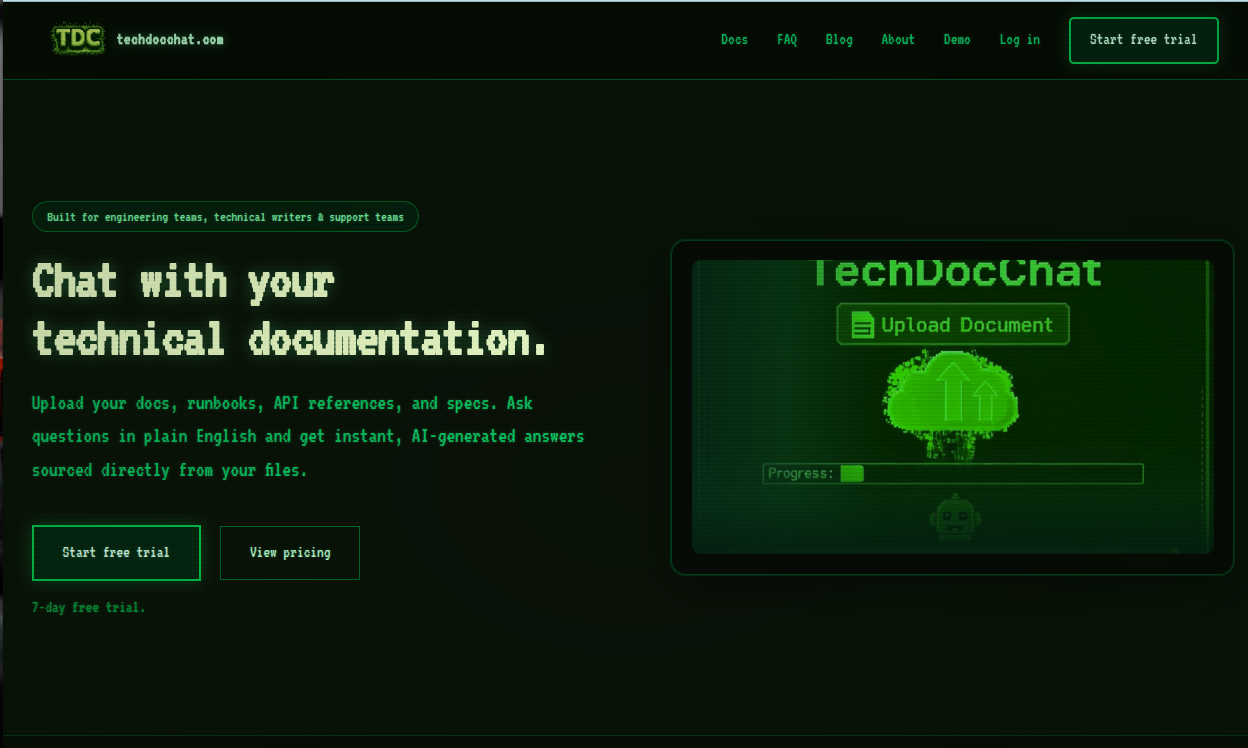 Tech Doc Chat screenshot 1