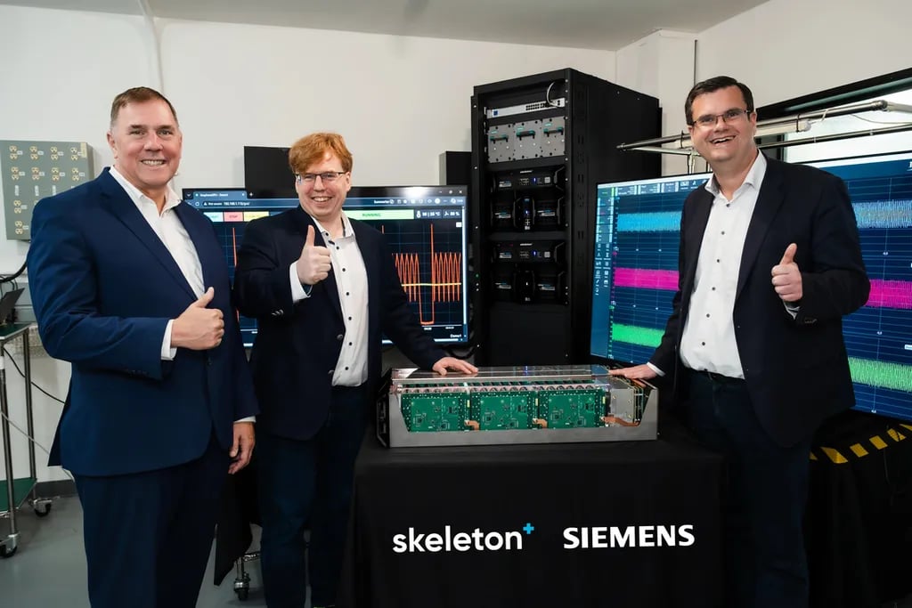 Siemens Invests in Skeleton Technologies to Expand Data Center Technology Portfolio