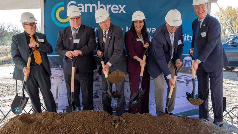 Cambrex Invests $120 Million to Expand Charles City Pharmaceutical Facility in Iowa, US Adding 160,000 Liters of Capacity