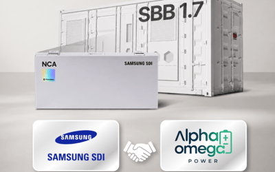 Samsung SDI’s US Unit Secures 1 GWh Battery Storage Supply Deal With Alpha Omega Power in the US
